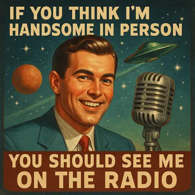 If You Think I'm Handsome in Person, You Should See Me On the Radio