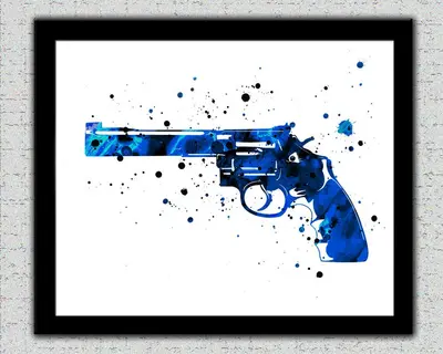 Blue Revolver